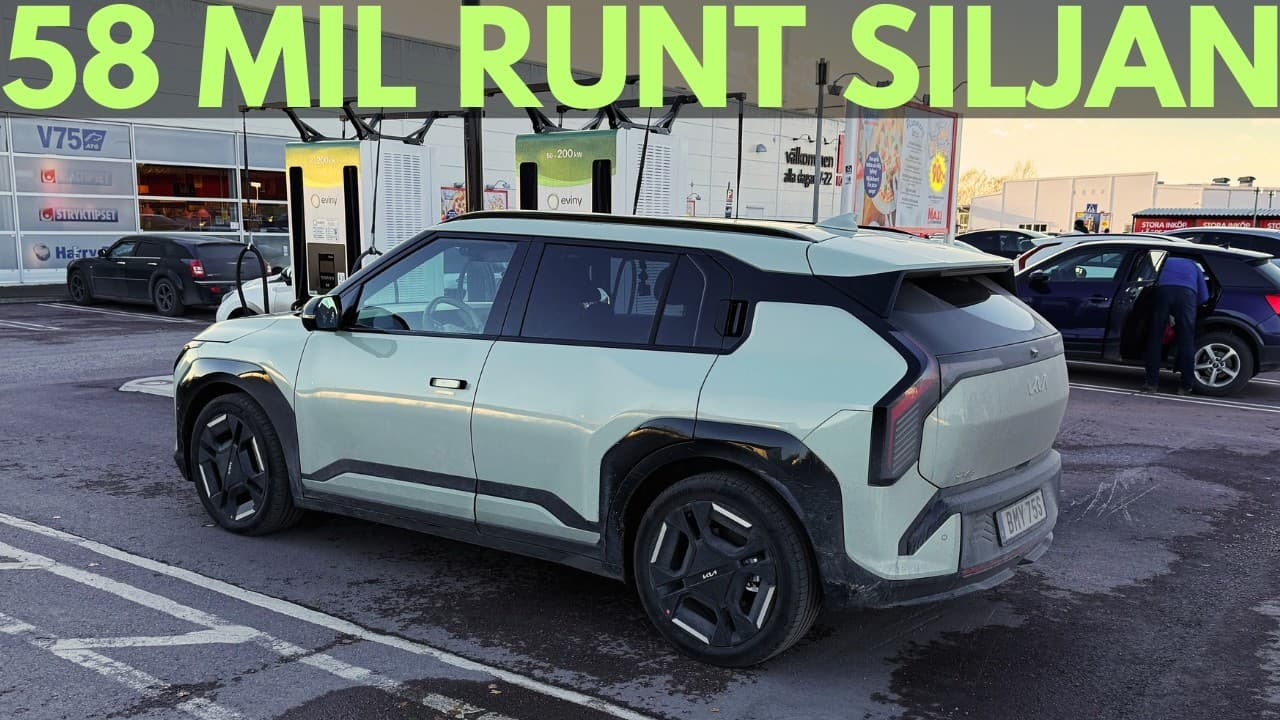 Kia EV3 (2027) – räckvidd och laddning