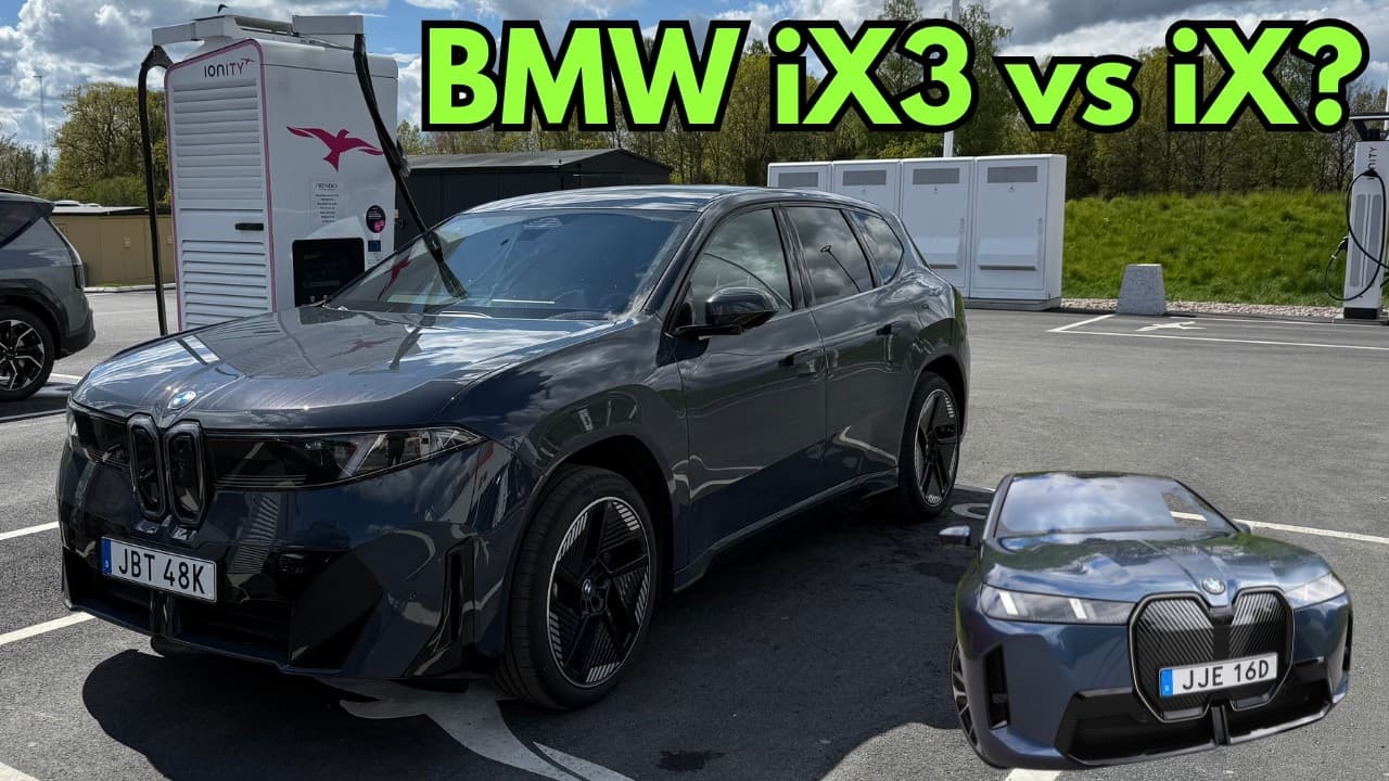BMW iX3 (2027) – räckvidd och laddning