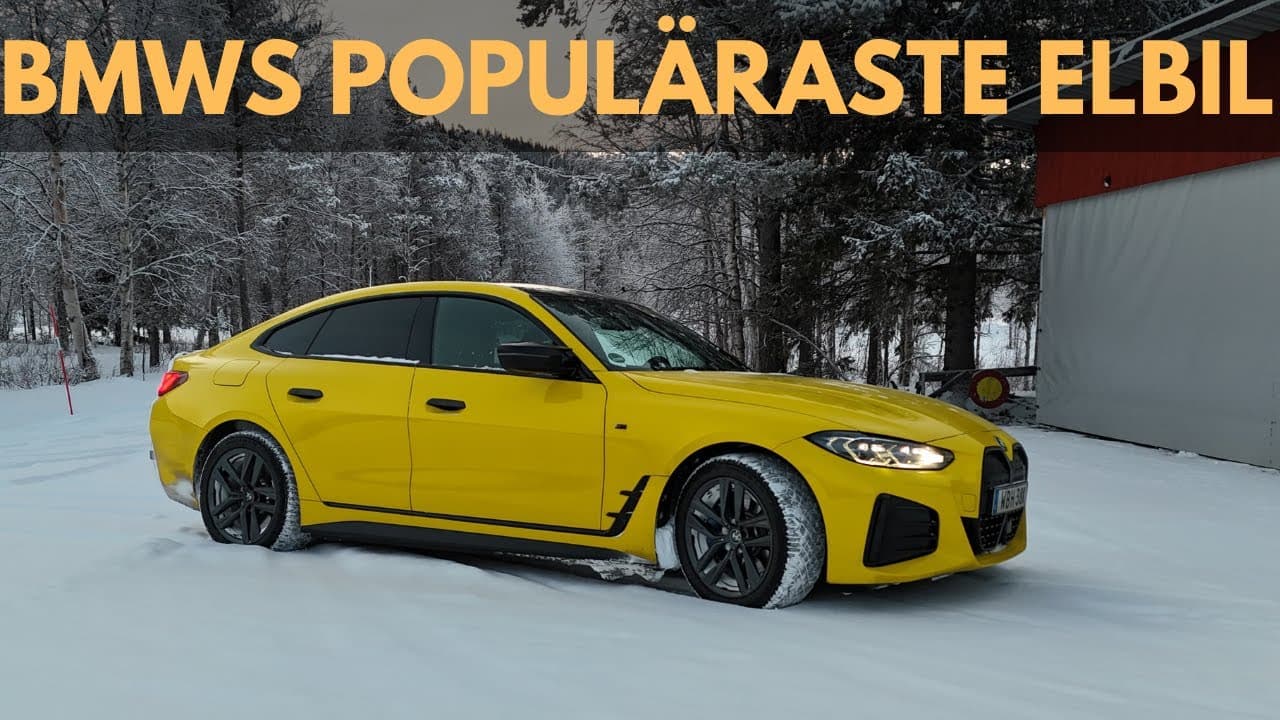 BMW i4 (2027) – räckvidd och laddning