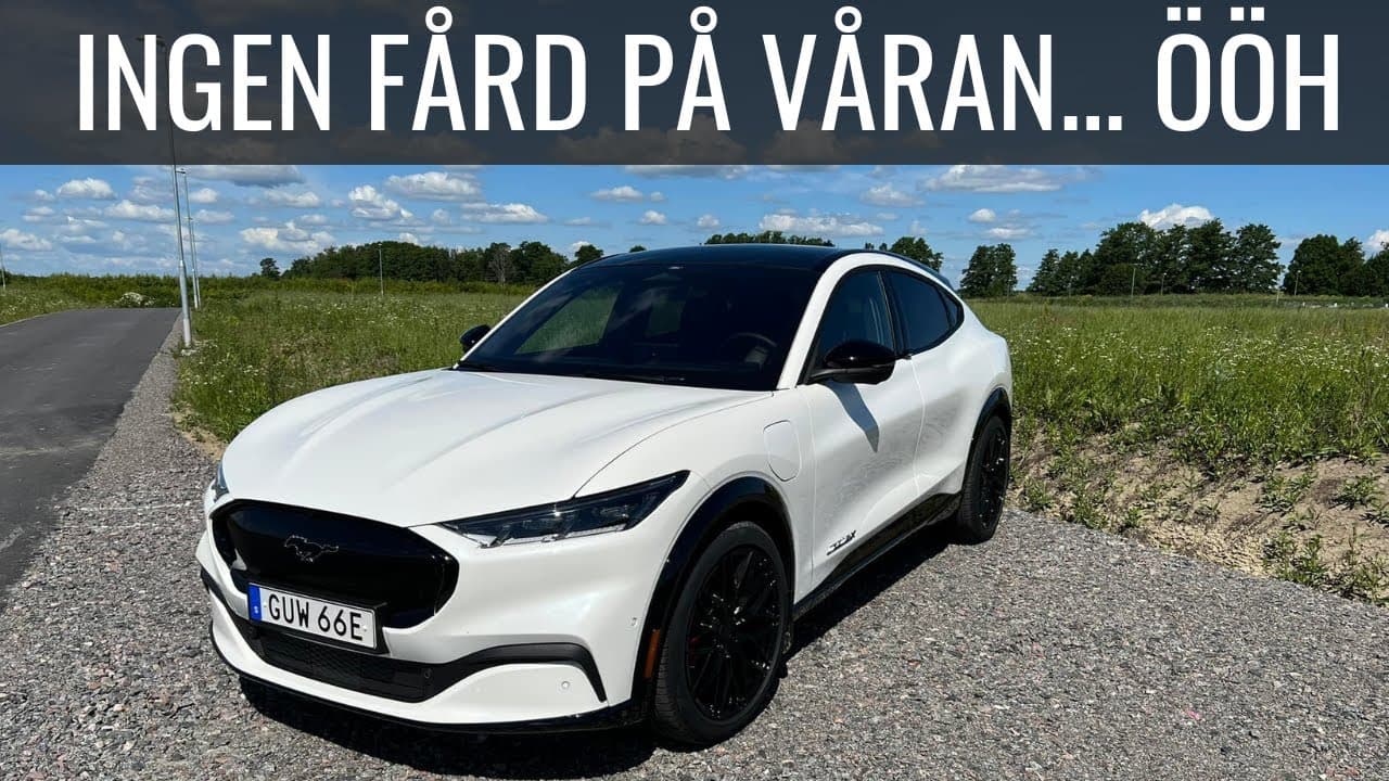 Ford Mustang Mach-E (2027) – räckvidd och laddning
