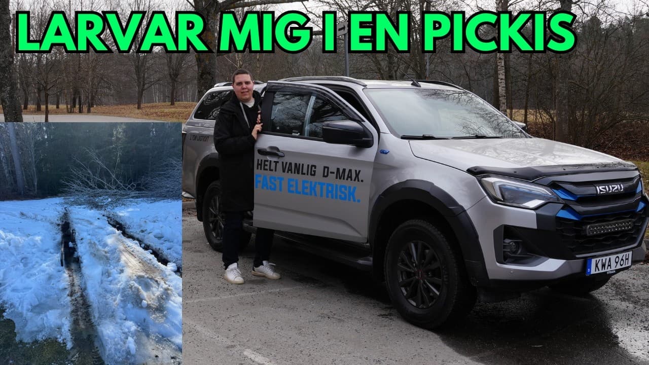 Isuzu D-Max EV (2027) – video