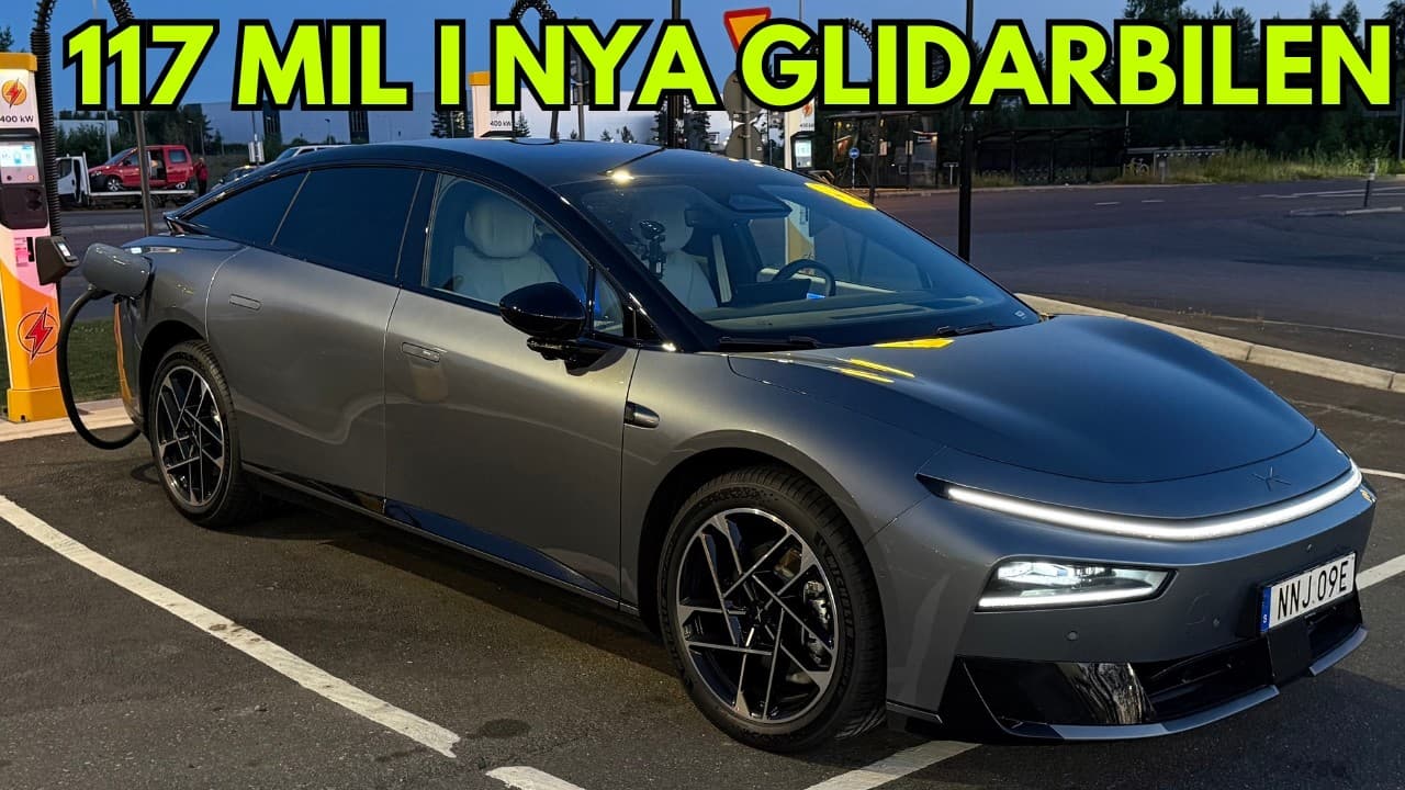 Xpeng P7+ (2027) – räckvidd och laddning