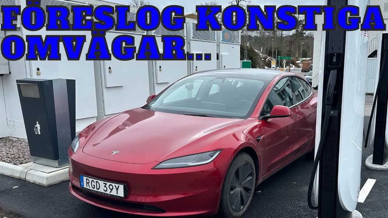 Tesla Model 3 (2027) – räckvidd och laddning