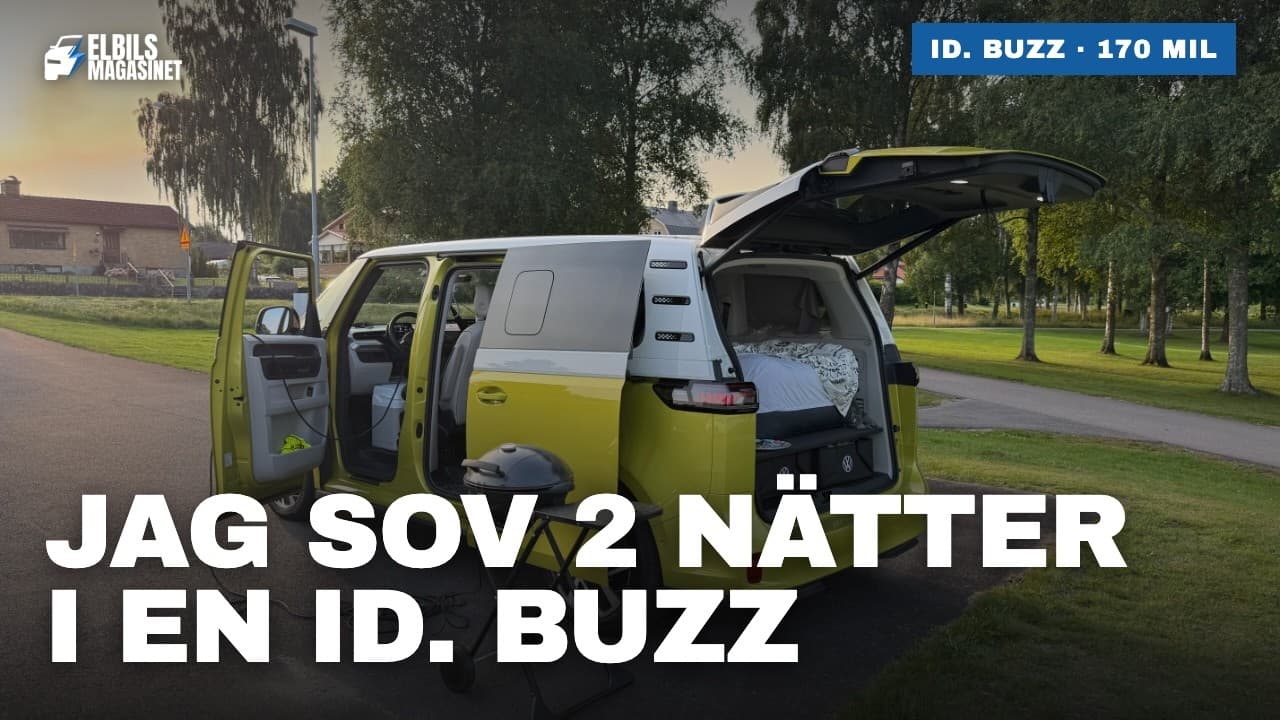 Så klarade jag mig utan campingläge i en Volkswagen ID.Buzz (2026)