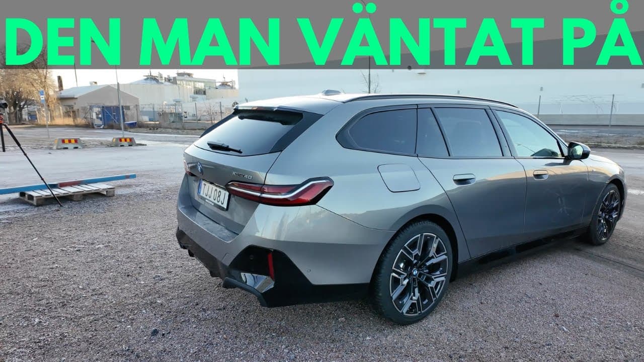 BMW i5 Touring (2027) – räckvidd och laddning
