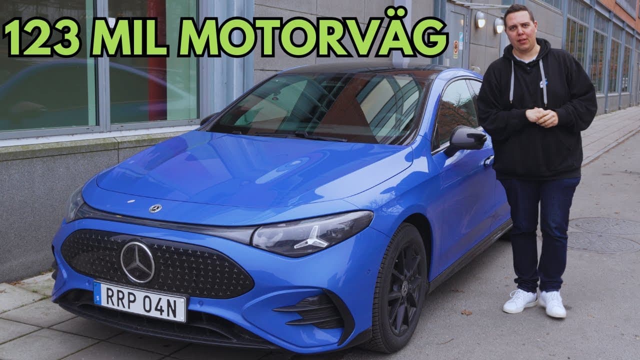 Mercedes-Benz CLA (2027) – räckvidd och laddning