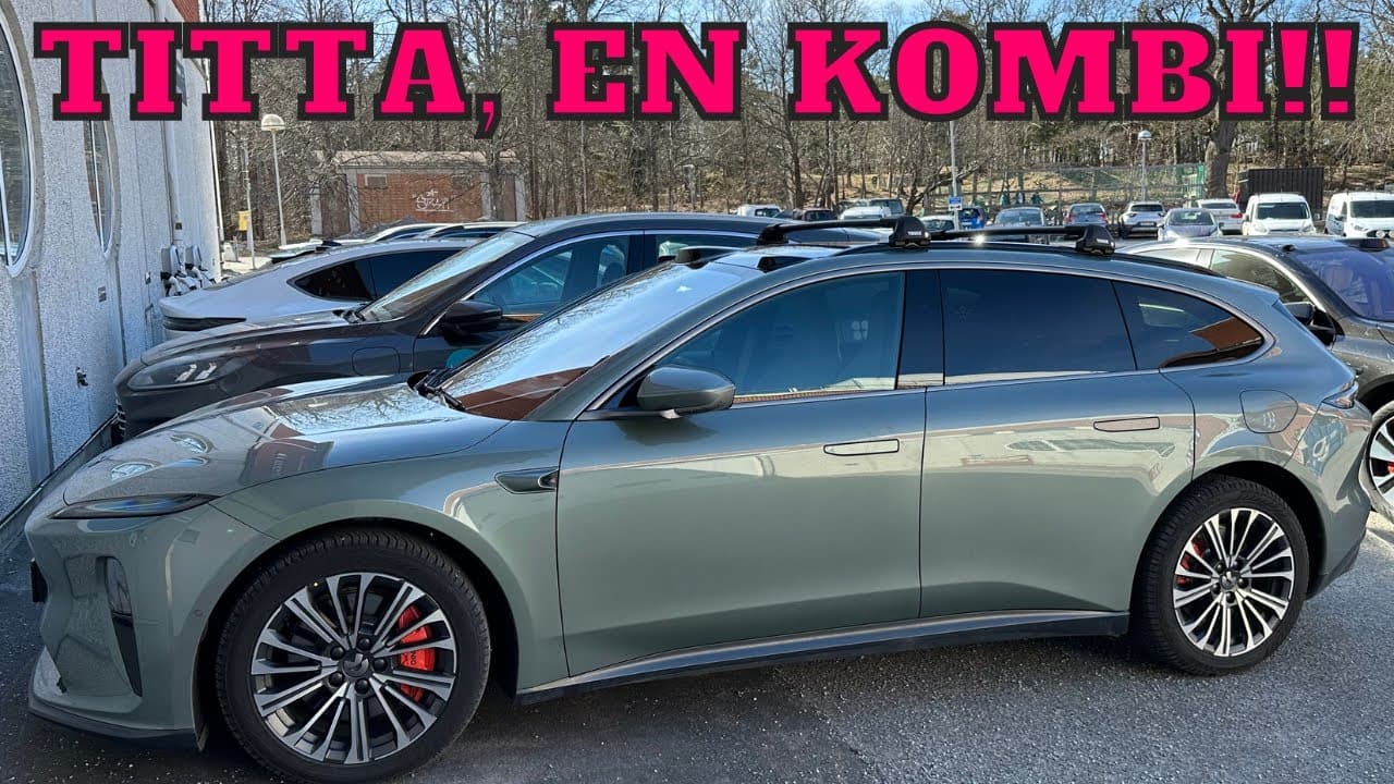 Nio ET5 Touring (2027) – video