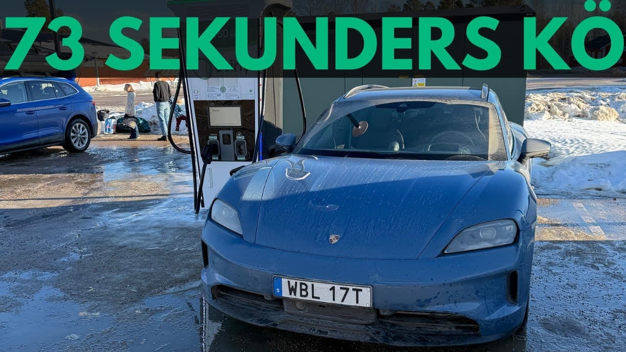 Porsche Taycan (2027) – räckvidd och laddning
