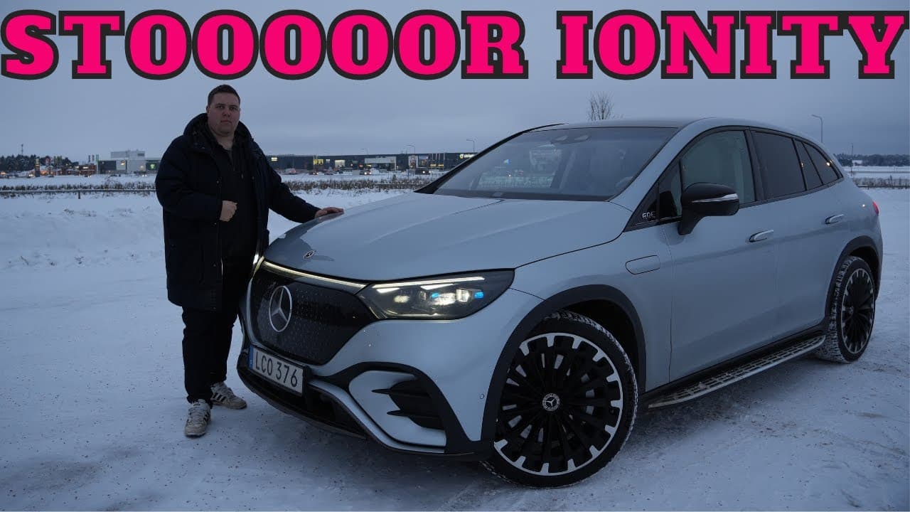 Mercedes-Benz EQE SUV (2027) – räckvidd och laddning