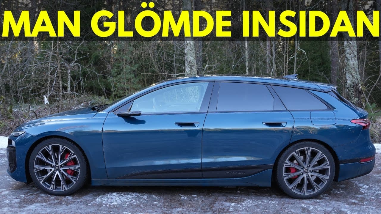 Audi A6 Avant e-tron (2027) – video