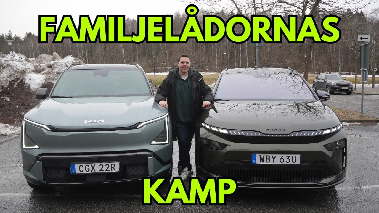 Skoda Enyaq (2027) – räckvidd och laddning