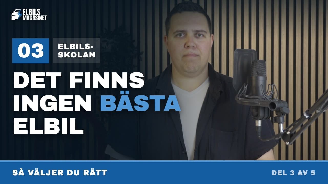 Vilken elbil ska jag välja?