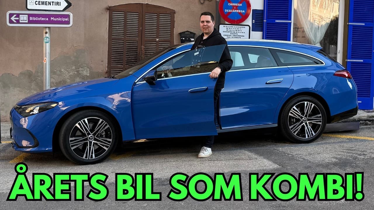Mercedes-Benz Mercedes-AMG CLA Shooting Brake (2027) – video