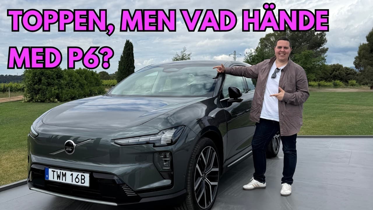 Volvo EX60 (2027) – räckvidd och laddning
