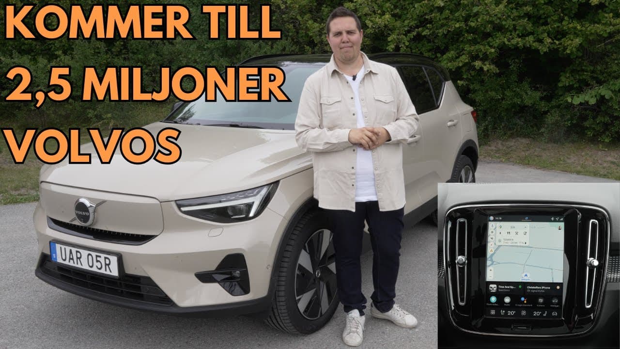 Volvo EX40 (2027) – räckvidd och laddning