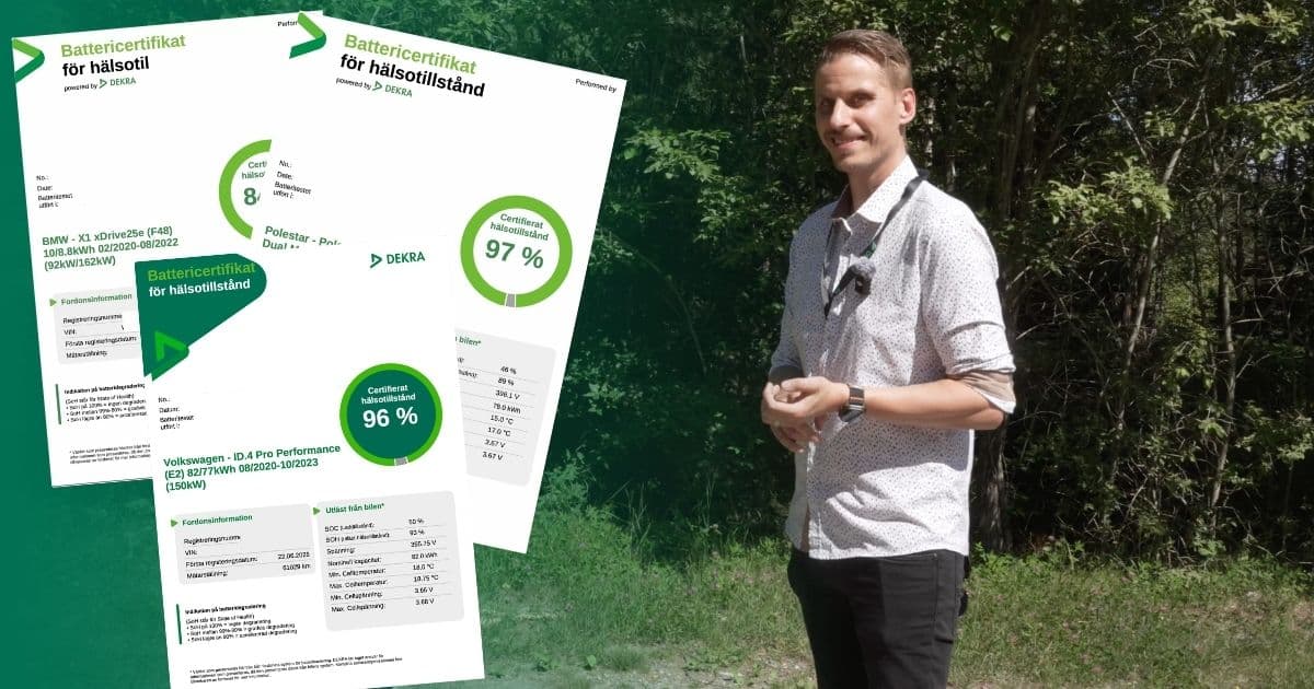 Din bils batterihälsa kan vara helt fel – Så testar DEKRA på riktigt