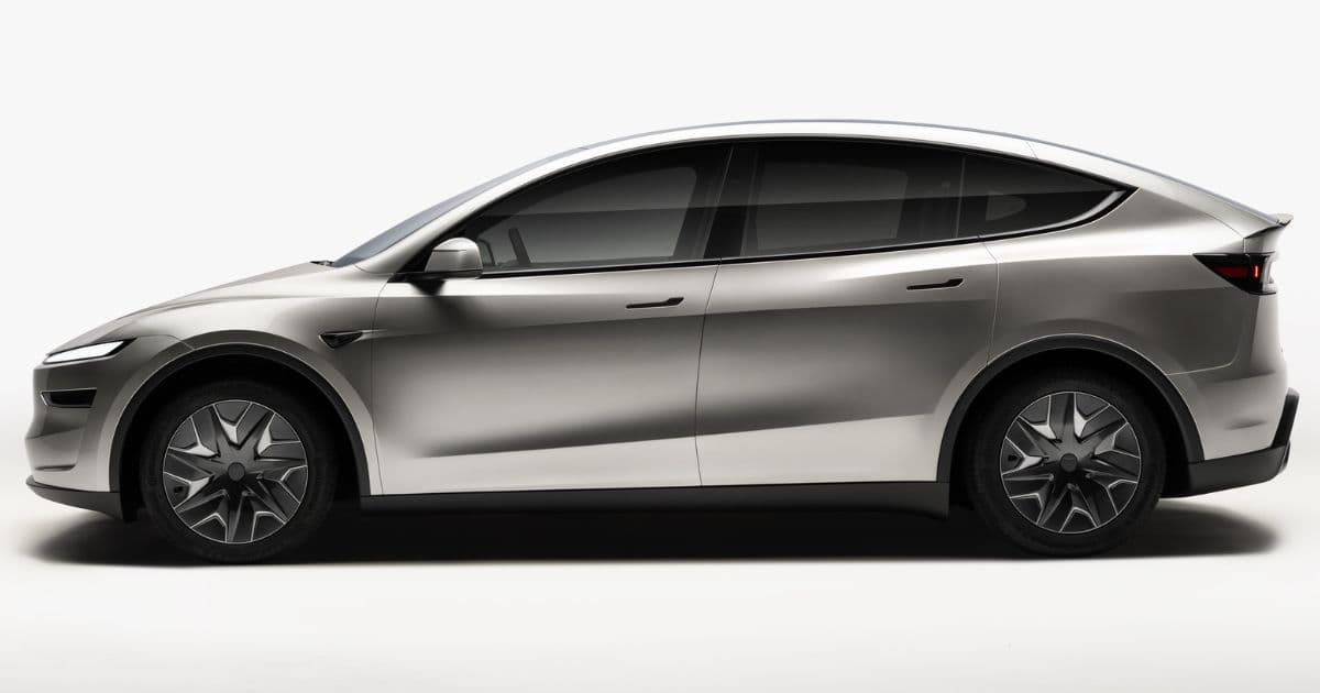 Tesla Model YL har 6 säten och är drygt 20 centimeter längre än vanliga Model Y. Foto: Tesla