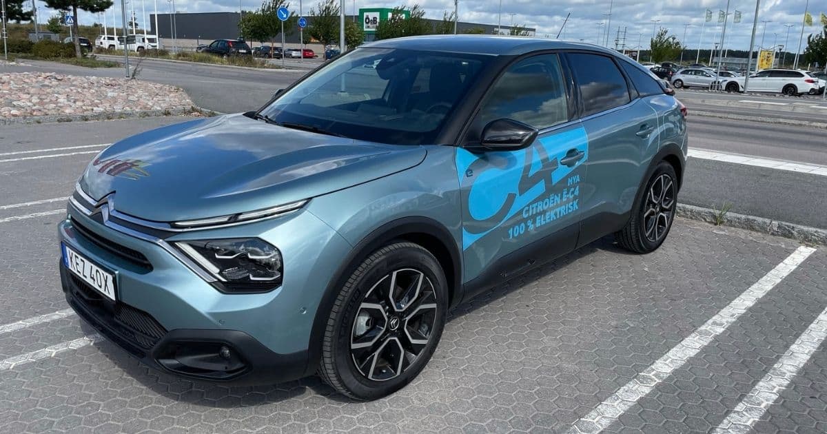 Provkört: Citroen e-C4