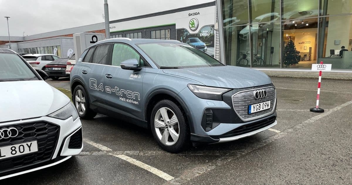 Provkört: Audi Q4 40 e-tron