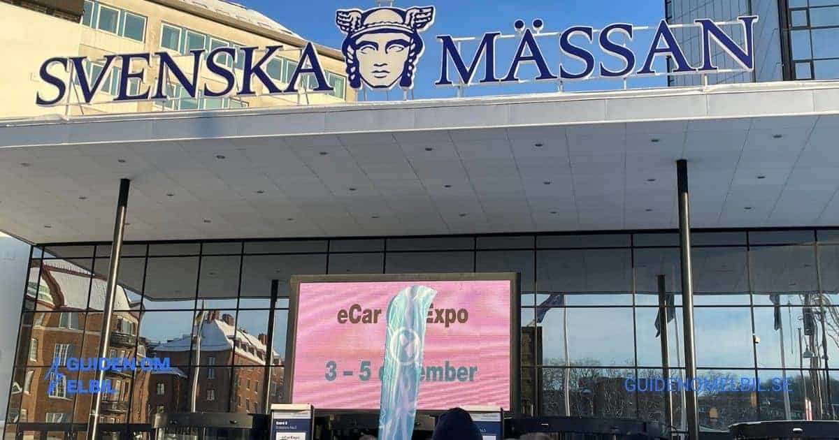 Elbilmässan i Göteborg 2021