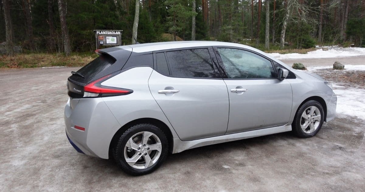 Nissan Leaf 40 kWh räckviddstest vintertid (-1 grader) – bild 1 av 1