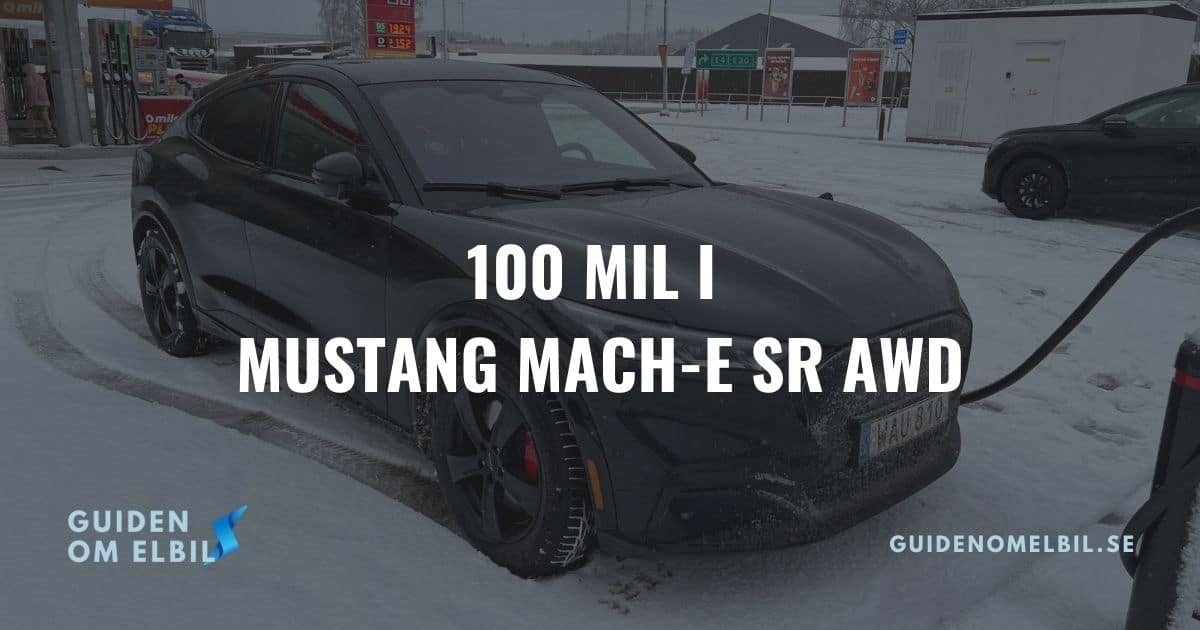 100 mil i Mustang Mach-E SR AWD