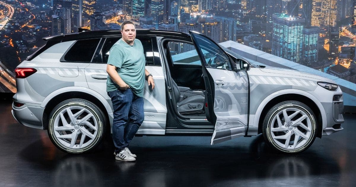 Audi Q6 e-tron får snygg interiör med mycket skärmar