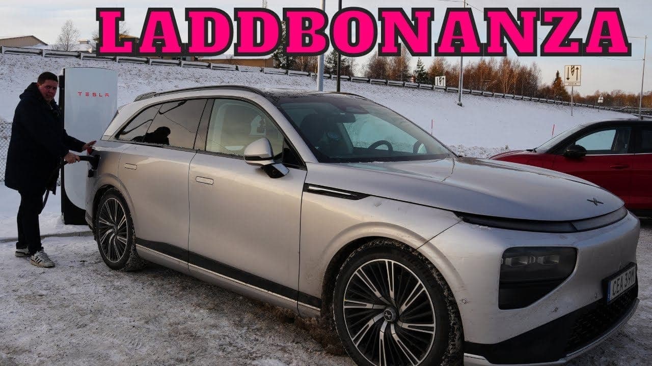 Video: Xpeng G9 AWD Performance till Sveriges första Tesla V4-laddare – bild 1 av 1