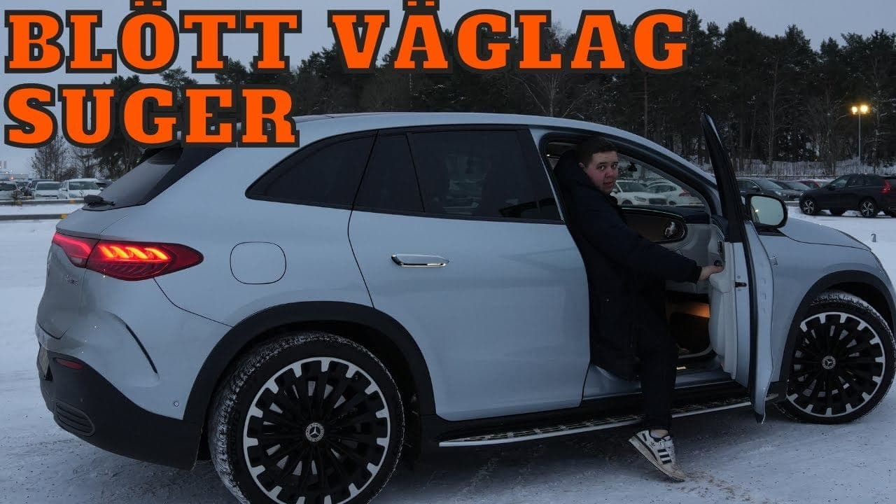 Video: Mercedes EQE SUV 500 (pre-oct 2023) i räckviddstest – bild 1 av 1