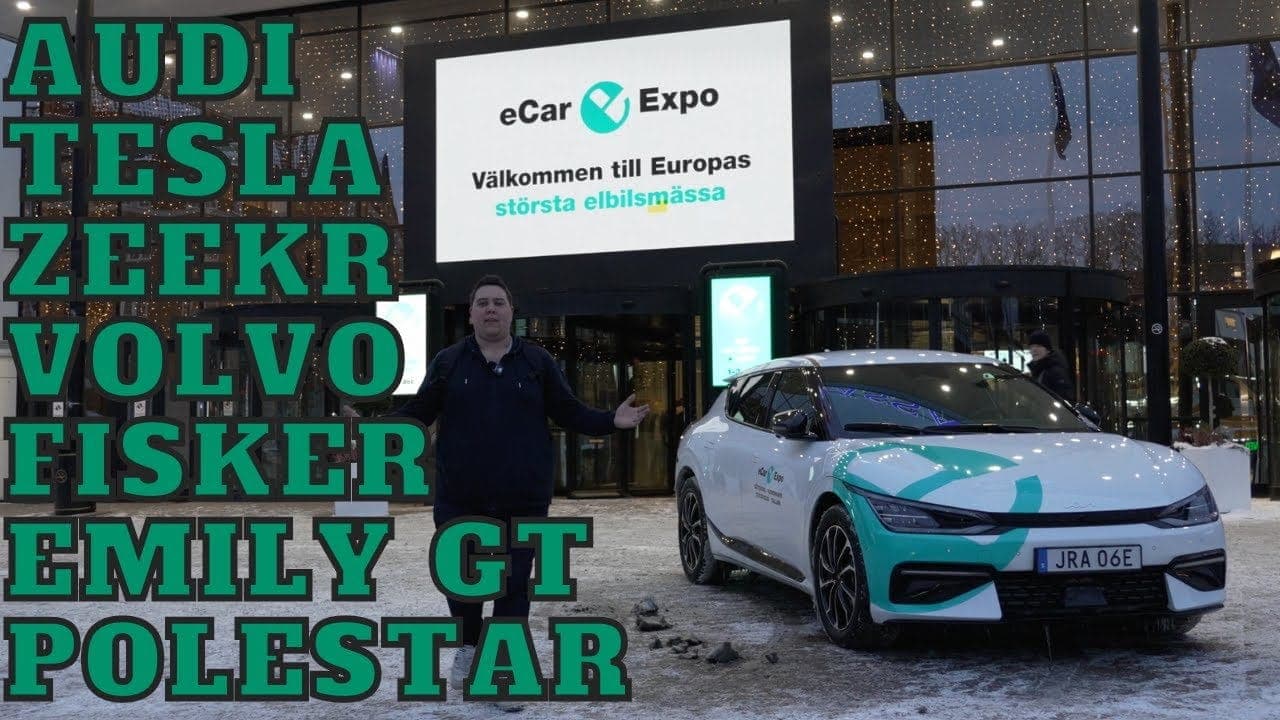Video: eCarExpo i Göteborg 2023 – bild 1 av 1