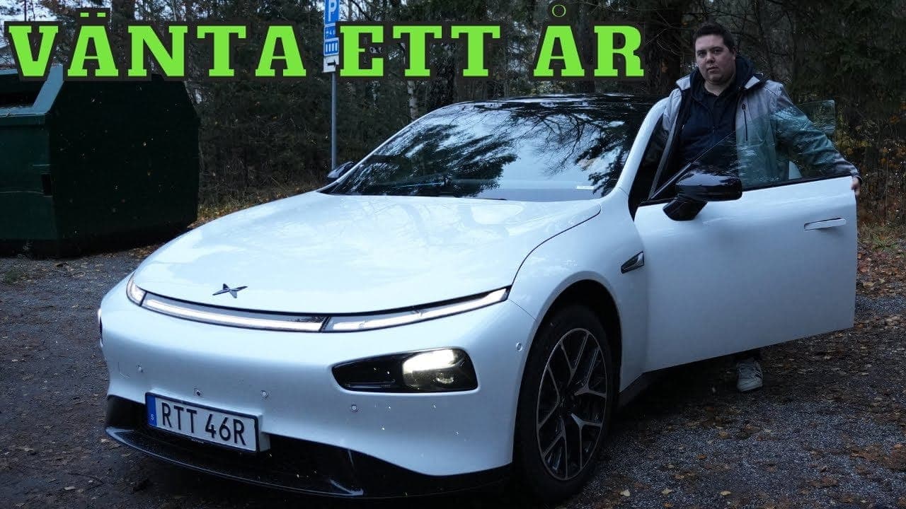 Video: Xpeng P7 Performance testad – Vänta ett år – bild 1 av 1