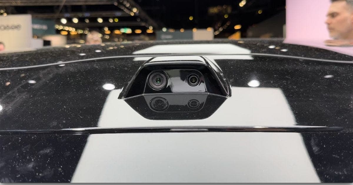 Kamera bak Polestar 4