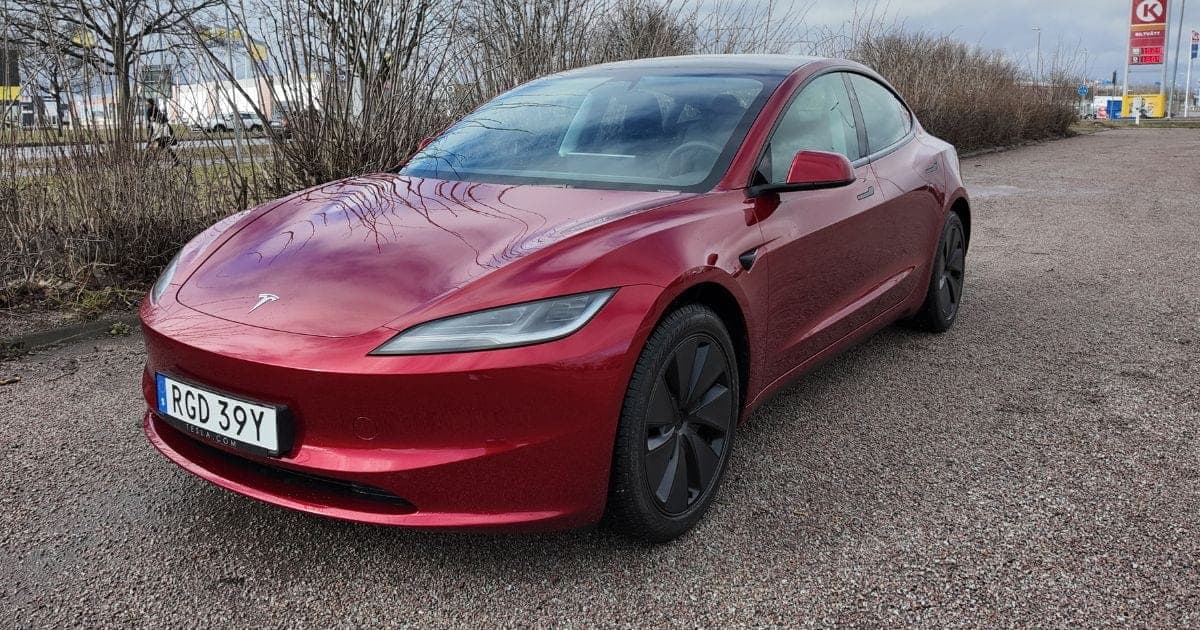 Testad: Nya Tesla Model 3 LR är bättre på nästan allt