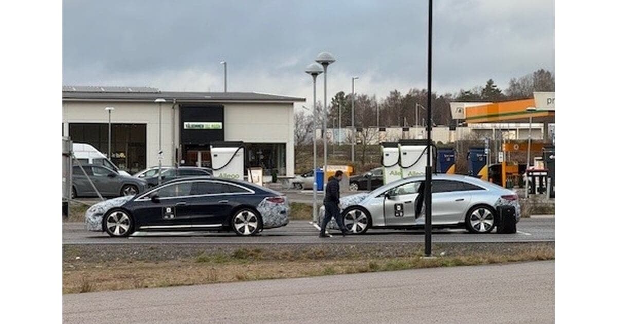 Mercedes EQS förväntas få 800V och nya designelement – bild 1 av 1