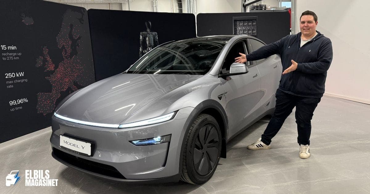Första intrycket: Nya Tesla Model Y Juniper är här (Bildextra)