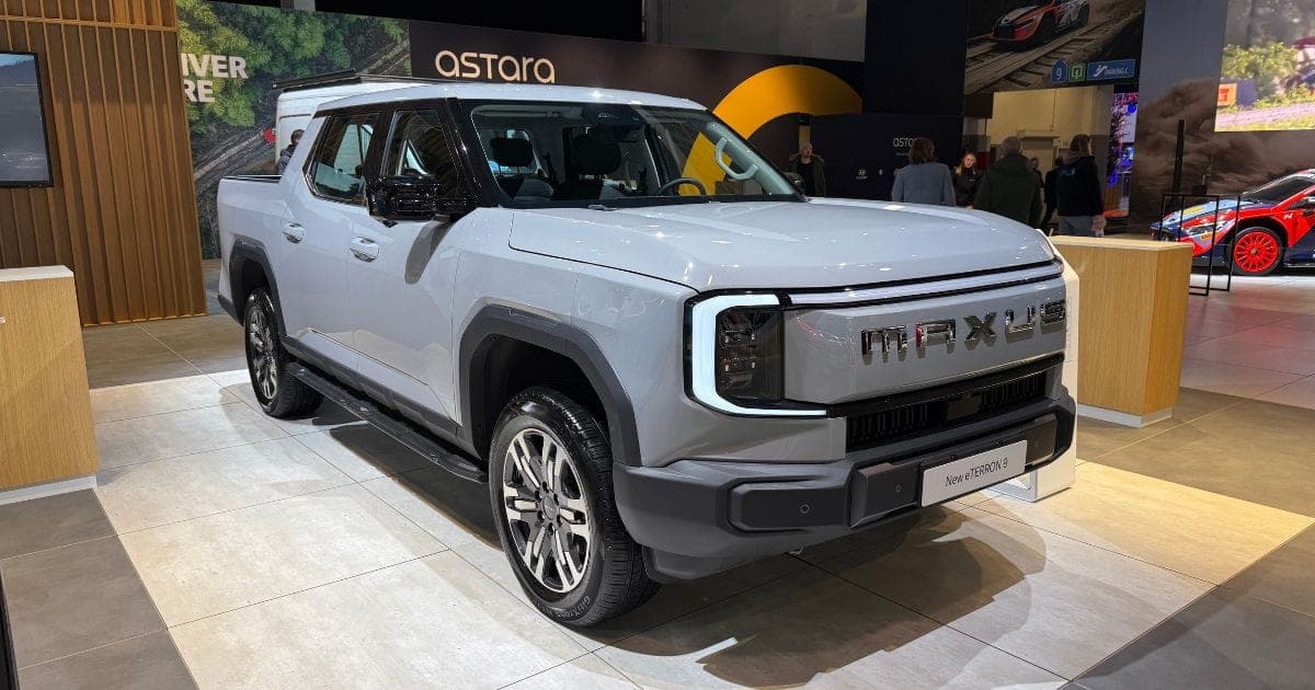 Maxus eTerron 9 är pickupen som drar 3,5 ton