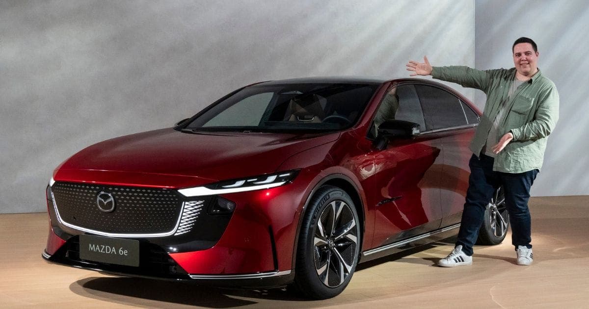 Mazda 6e presenterad – Det mindre batteriet är det bästa
