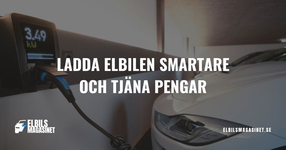 Så laddar du elbilen smartare & hjälper elnätet samtidigt – bild 1 av 1