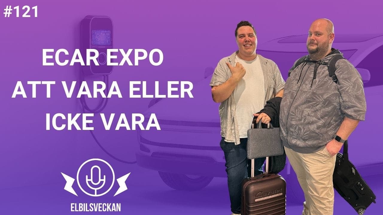 Avsnitt 121 – eCarExpo – Att vara eller icke vara – bild 1 av 1