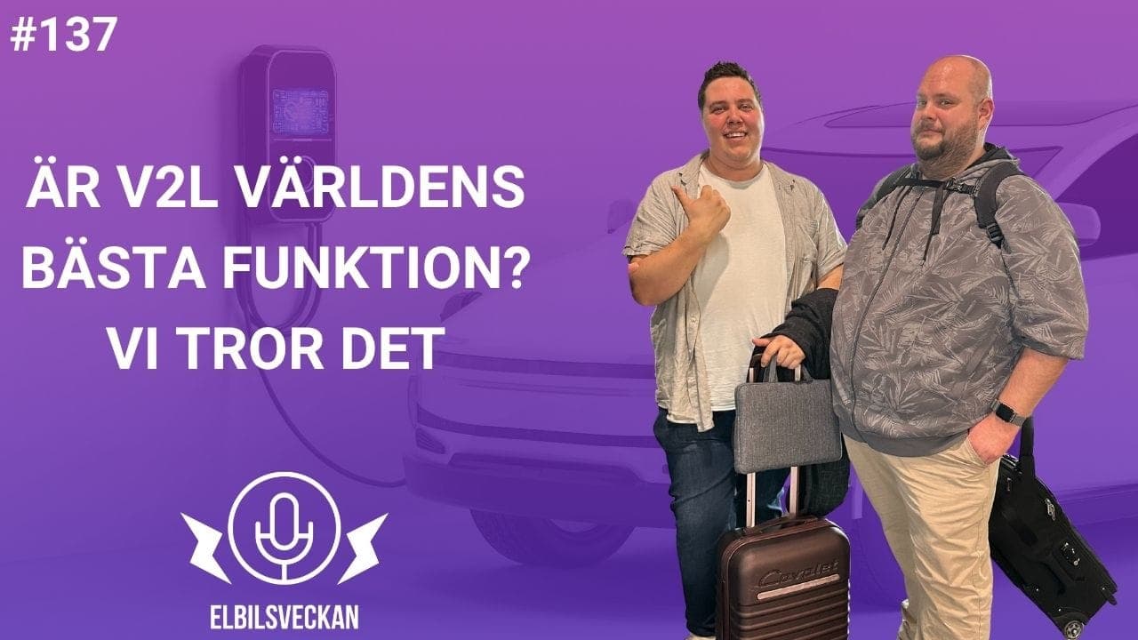 Avsnitt 137 – Är V2L världens bästa funktion – bild 1 av 1