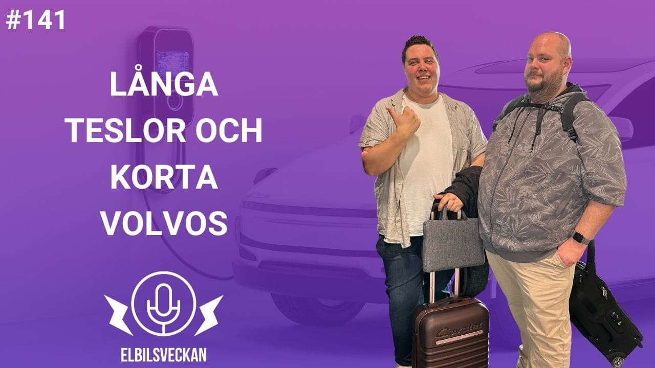Avsnitt 141 – Långa Teslor och korta Volvos – bild 1 av 1