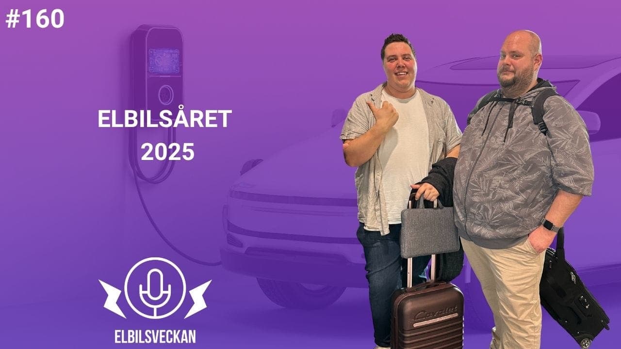 Avsnitt 160 – Elbilsåret 2025 – bild 1 av 1