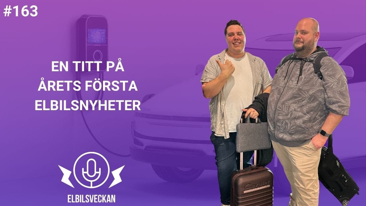 Avsnitt 163 – En titt på årets första elbilsnyheter – bild 1 av 1