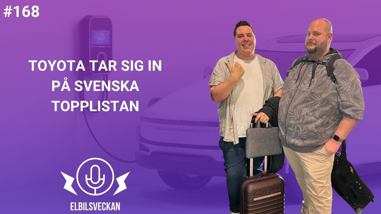Avsnitt 168 – Toyota tar sig in på svenska topplistan – bild 1 av 1