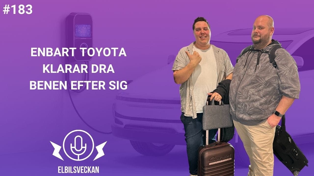 Avsnitt 183 – Enbart Toyota klarar dra benen efter sig – bild 1 av 1