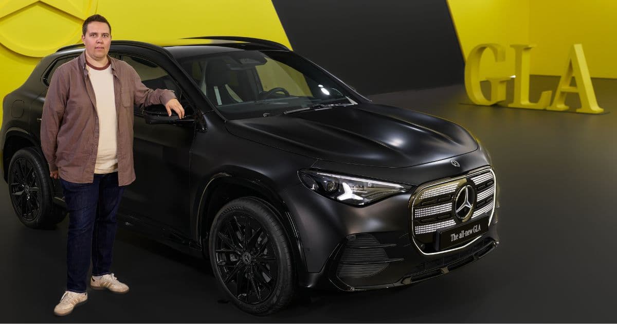 Världspremiär: Mercedes GLA har både utrymme och dragvikt